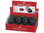 Faber Castell Puntenslijper Faber-Castell met afvalkoker zwart