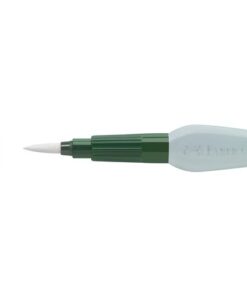 De waterpenseel heeft een reservoir (6ml) dat gevuld kan worden met water. De watertoevoer wordt gecontroleerd door een lichte druk op het handvat wanneer het penseel het papier raakt. Voor nat in nat technieken met bijvoorbeeld aquarelverf of potloden. Om het schoon te maken stevig in het handvat knijpen en het vuile water zal van het penseel vloeien. De dop kan gebruikt worden voor kras- en schraaptechnieken. Penseelpunt B.