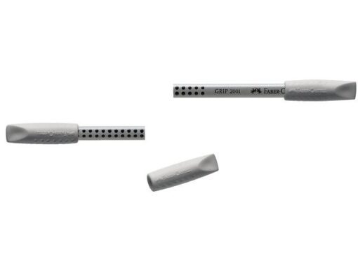 Faber Castell gumdop Faber-Castell GRIP 2001 grijs