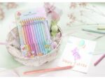 Faber Castell Kleurpotloden Faber-Castell Sparkle pastel 12 stuks in blik etui