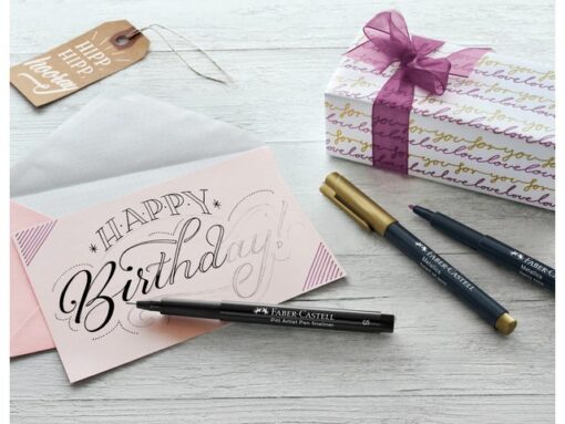 Faber Castell Hand lettering set Faber-Castell 12 stuks