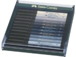 Faber Castell Tekenstift Faber-Castell Pitt Artist Pen Brush set 12 stuks grijstinten