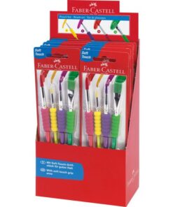 de haren en houder hebben gelijke kleuren. Robuuste kwaliteit voor school en hobby. Kleurrijk kunststof houder met soepele grip voor soepel gebruik. Speciaal aantrekkelijk voor kinderen. Etui met verschillende breedtes.