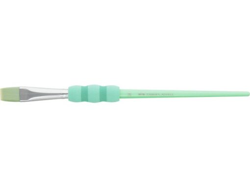 Faber Castell Penselenset Faber-Castell soft touch, 4 stuks pastel kleuren