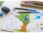 Faber Castell Grafietpotlood Faber-Castell Jumbo Grip two-tone zwart/blauw