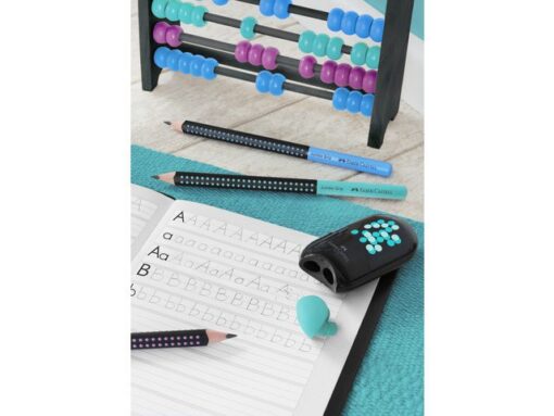 Faber Castell Grafietpotlood Faber-Castell Jumbo Grip two-tone zwart/blauw