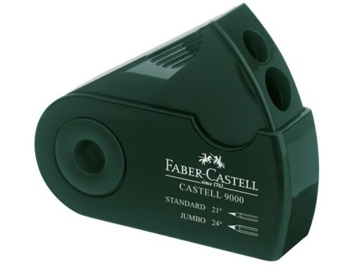 Faber Castell puntenslijper Faber-Castell "Sleeve" groen