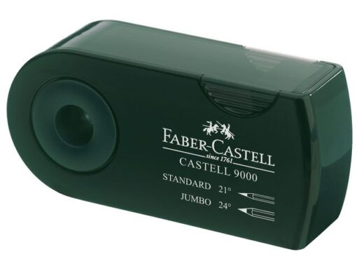 Faber Castell puntenslijper Faber-Castell "Sleeve" groen