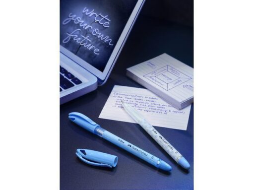 Faber Castell Balpen Faber-Castell K-One 0.5 blauw doos 10 stuks