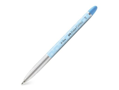 Faber Castell Balpen Faber-Castell K-One 0.7 blauw doos 10 stuks