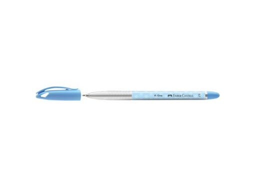 Faber Castell Balpen Faber-Castell K-One 0.7 blauw doos 10 stuks