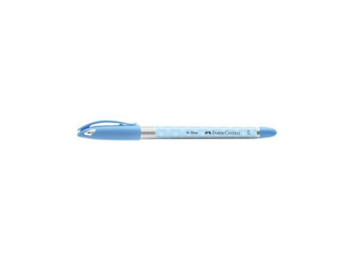 Faber Castell Balpen Faber-Castell K-One 0.7 blauw doos 10 stuks