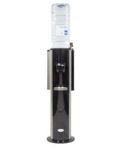 maar gebruik bij voorkeur de O-Water waterfles met 18 liter zuiver bronwater. Afmetingen: diameter 240mm x hoog 1017mm. Diameter voet is 320mm. Garantie 1 jaar op onderdelen