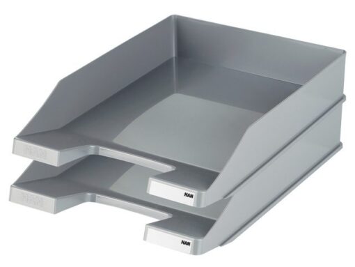 Brievenbak HAN A4 Standaard plastic donkergrijs