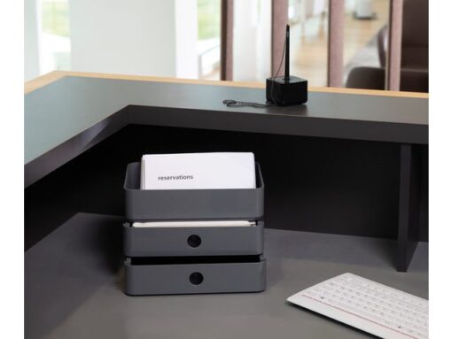 Smart-box plus Han Allison 2 lades en box graniet grijs