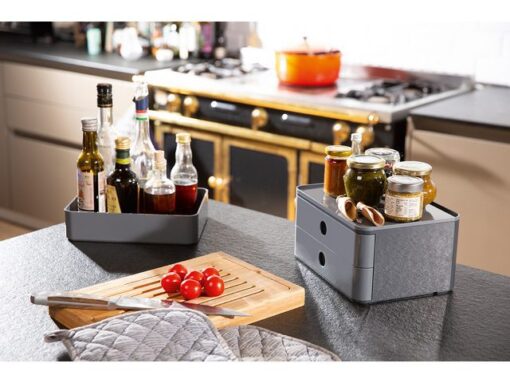 Smart-box plus Han Allison 2 lades en box graniet grijs