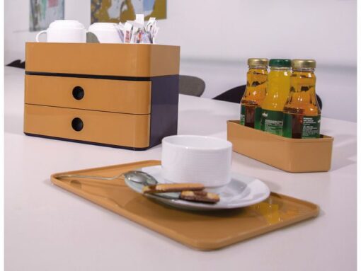 Smart-box plus Han Allison 2 lades en box caramel bruin