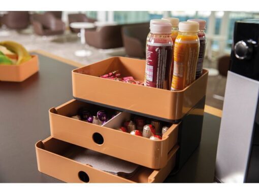 Smart-box plus Han Allison 2 lades en box caramel bruin