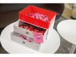 Smart-organiser Han Allison box met binnenschaal en deksel  kersen rood, stapelbaar