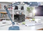 Smart-box Han Allison met 2 lades jet zwart, stapelbaar