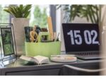 Toolbox Loft Han mobiele organiser lime groen 4 vakken met  uitneembaar plateau lime groen