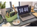 Toolbox Loft Han mobiele organiser lime groen 4 vakken met  uitneembaar plateau lime groen