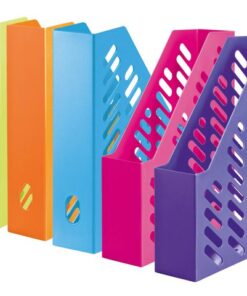 de inhoud is gemakkelijk te onderscheiden door de openingen aan de zijkanten. Afmeting 76x248x320mm. Kleur roze.