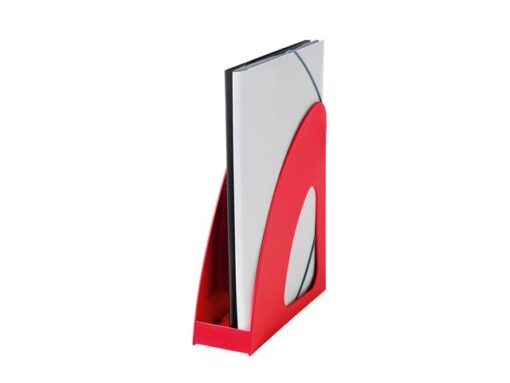Tijdschriftencass. HAN Re-LOOP A4/C4, rood 100% gerecycled materiaal