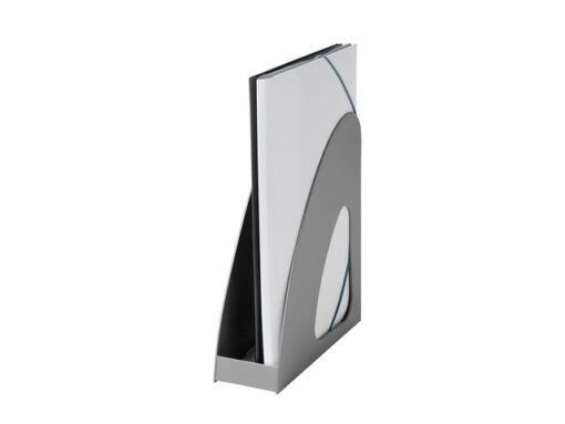 Tijdschriftencass. HAN Re-LOOP A4/C4, grijs 100% gerecycled materiaal