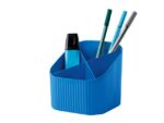 Pennenkoker HAN Re-X-LOOP 4-vaks, blauw 100% gerecycled     materiaal