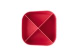 Pennenkoker HAN Re-X-LOOP 4-vaks, rood 100% gerecycled      materiaal