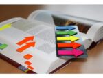 Info Notes Info Page Markers arrow film 25x45mm, 5 kleuren