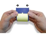 Info Notes dispenser + rol voor rollen 60mmx10m