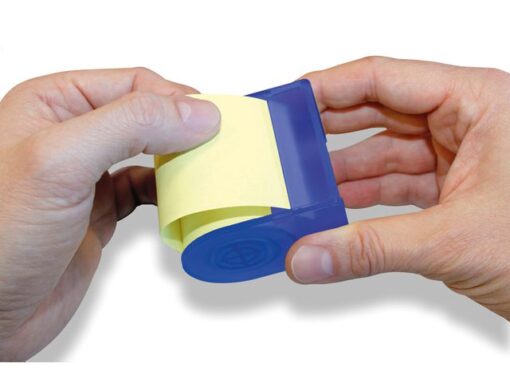 Info Notes dispenser + rol voor rollen 60mmx10m