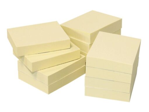 Info Notes Info nature notes geel 50x40mm 12 blokken a 100 vel