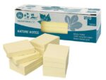 Info Notes Info nature notes geel 50x40mm 12 blokken a 100 vel