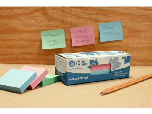 Info Notes Info nature notes ass kleur 50x40, 12 blokken a 100 vel