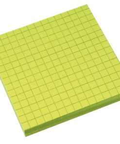 Info Sticky Notes zijn ideaal voor berichten die extra aandacht eisen. Leverbaar in verschillende kleuren die elk bericht laten glanzen om ervoor te zorgen dat deze notitie zeker niet kan worden vergeten. Kleur fel groen. Formaat 75x75. Aantal 80 vel. 25 mm plakrand en lijm op waterbasis.