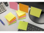 Info Notes 75x75mm fel groen blok a 80 vel ruit