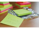 Info Notes 75x75mm fel groen blok a 80 vel