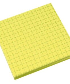 Info Sticky Notes zijn ideaal voor berichten die extra aandacht eisen. Leverbaar in verschillende kleuren die elk bericht laten glanzen om ervoor te zorgen dat deze notitie zeker niet kan worden vergeten. Kleur fel geel. Formaat 75x75. Aantal 80 vel. 25 mm plakrand en lijm op waterbasis.