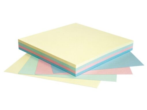 Info Notes 75x75mm Pastel blok a 100 vel