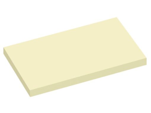 Powernotes info notes 125x75mm geel blok a 100 vel.