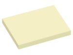 Powernotes info notes 100x75mm geel blok a 100 vel.