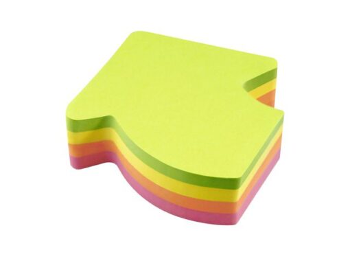Info Notes Info shaped sticky notes 67x68 'pijl' assorti 200 vel