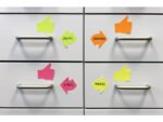 Info Notes Info shaped sticky notes 67x68 'pijl' assorti 200 vel