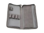 Etui Alassio hunterleer grijs 17x8x2,5cm