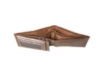 Portefeuille Alassio 10x12x2cm Leer bruin