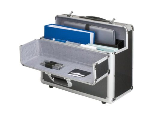 Pilotenkoffer Alumaxx C-2 aluminium zilver-carbon