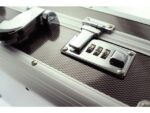 Laptop koffer Alumaxx C-1 aluminium zilver-carbonlook